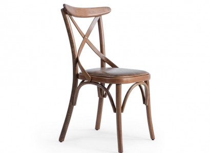 Holz Designer Stuhl Luxus Esszimmer Möbel Braun Neu Einrichtung